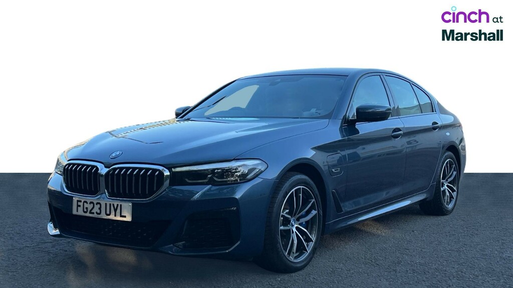 BMW 5 Series 520D M Sport Saloon Black #7