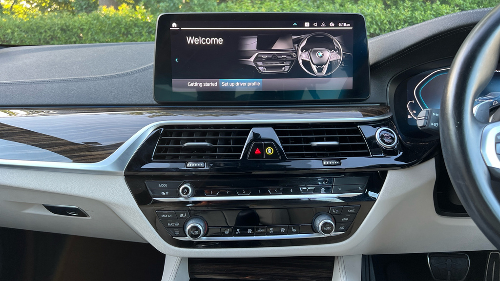 BMW 5 Series 520D M Sport Saloon Black #13