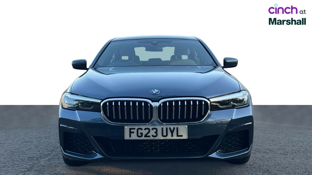 BMW 5 Series 520D M Sport Saloon Black #8
