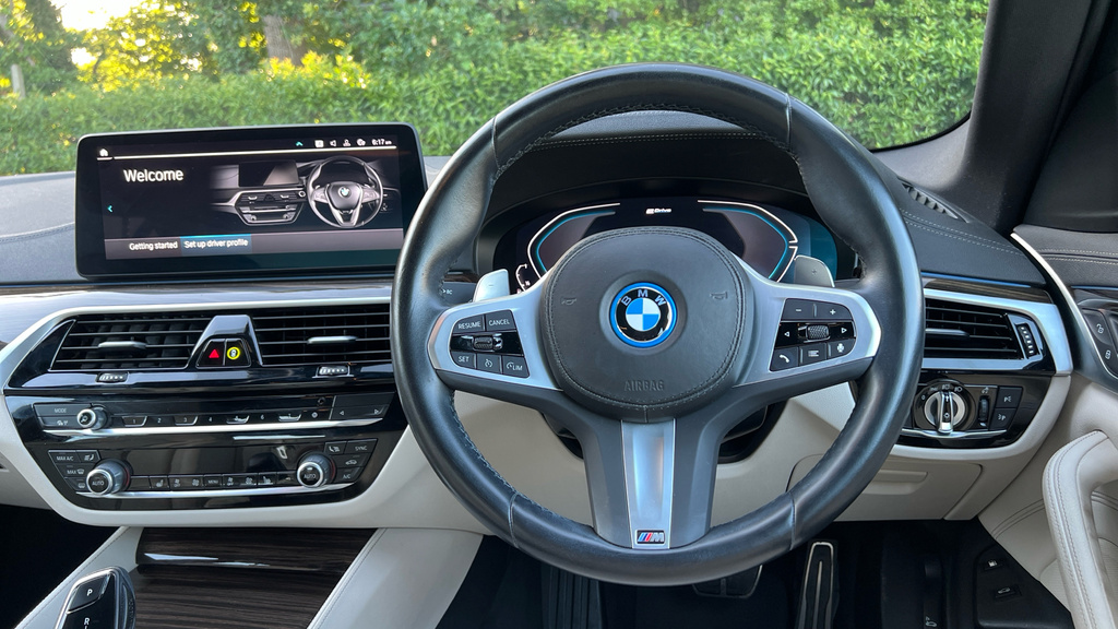 BMW 5 Series 520D M Sport Saloon Black #12