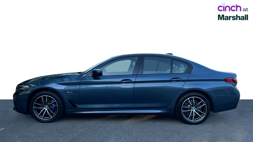 BMW 5 Series 520D M Sport Saloon Black #6