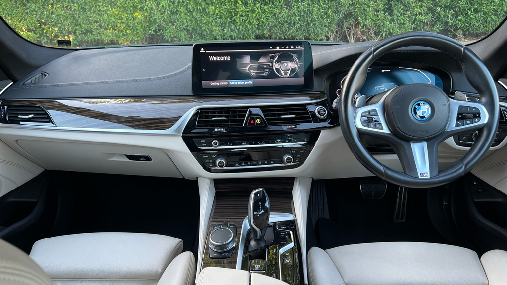 BMW 5 Series 520D M Sport Saloon Black #11