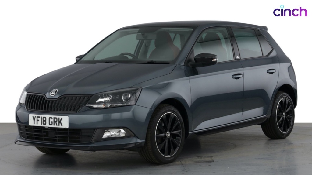 Skoda Fabia Hatchback Blue #8