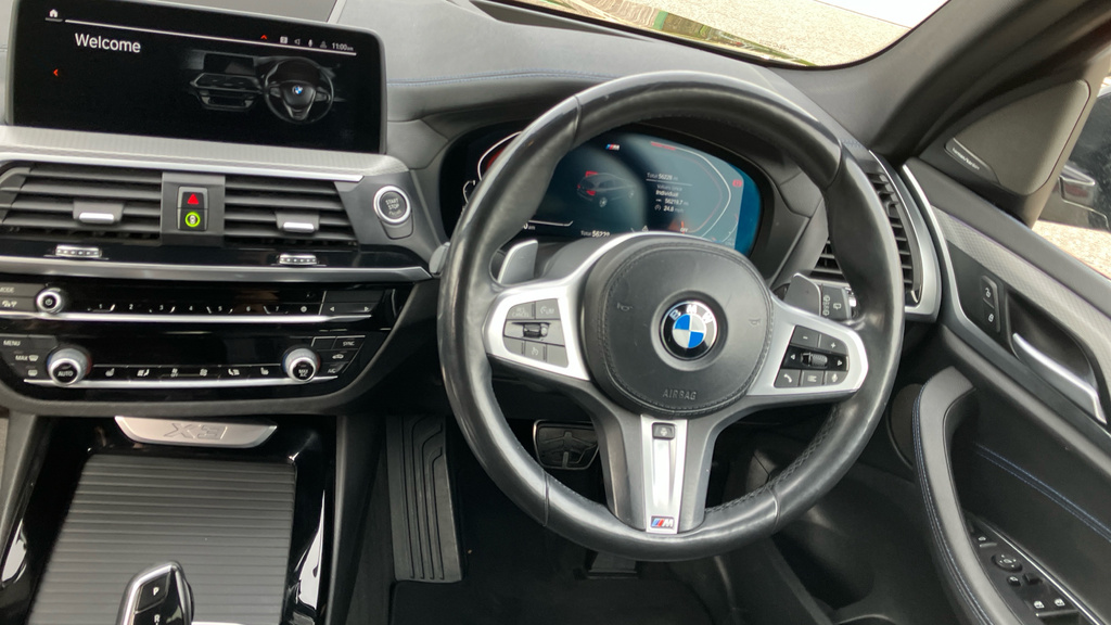 BMW X3 M I Competition Blue #12