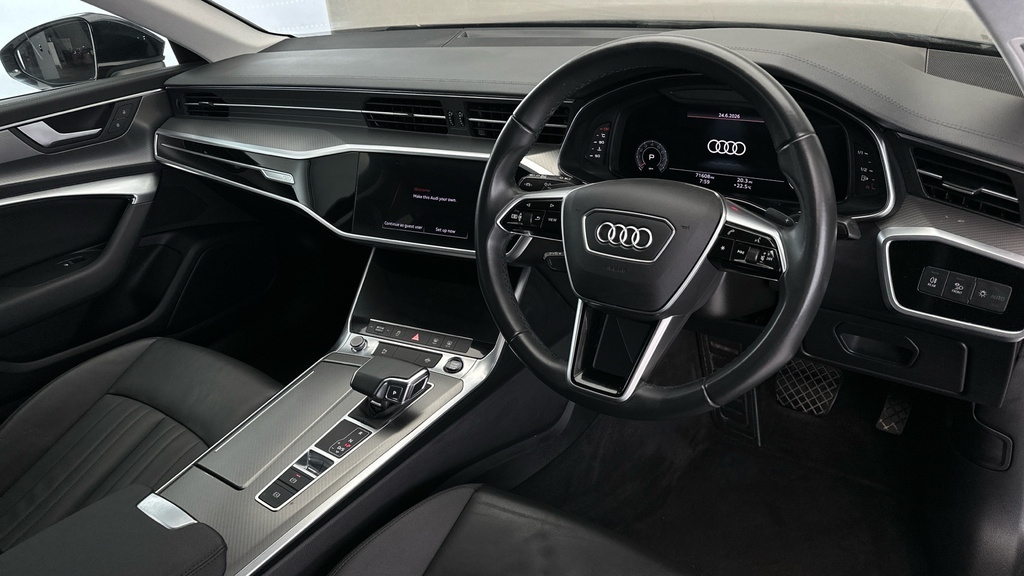 Audi A6 Sport Black #11