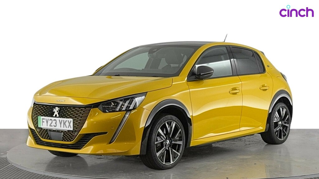 Peugeot e-208 208 Gt Ev Black #7