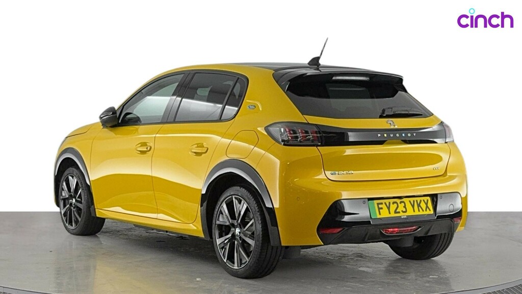Peugeot e-208 208 Gt Ev Black #5