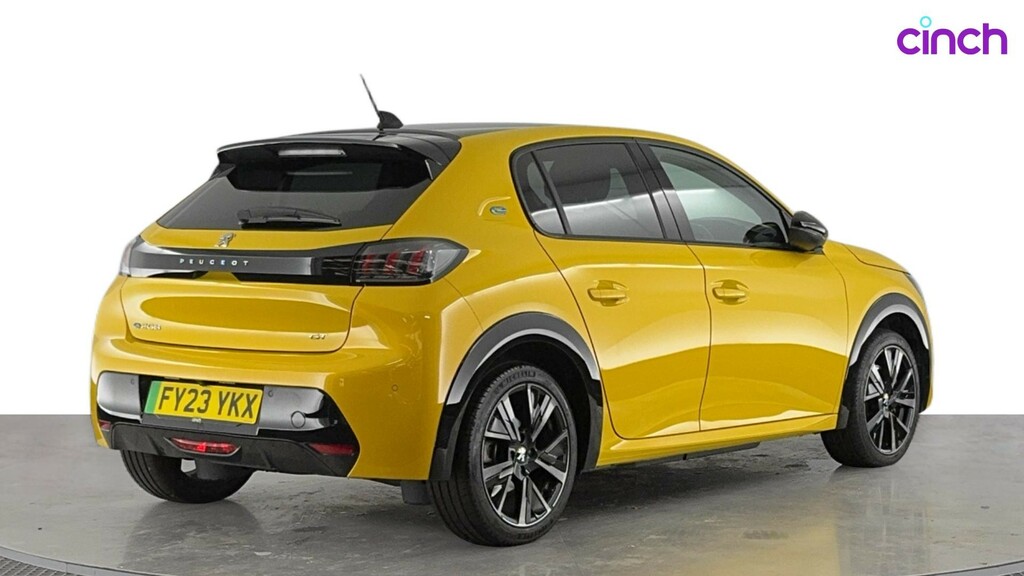 Peugeot e-208 208 Gt Ev Black #3