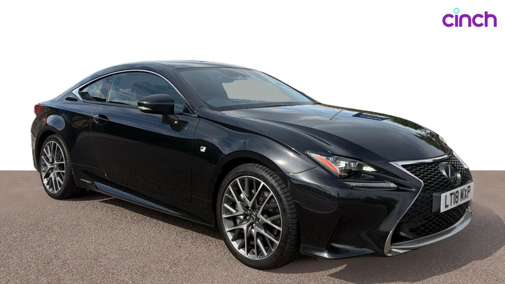 Lexus RC 300H F Sport Lss Plus White #1