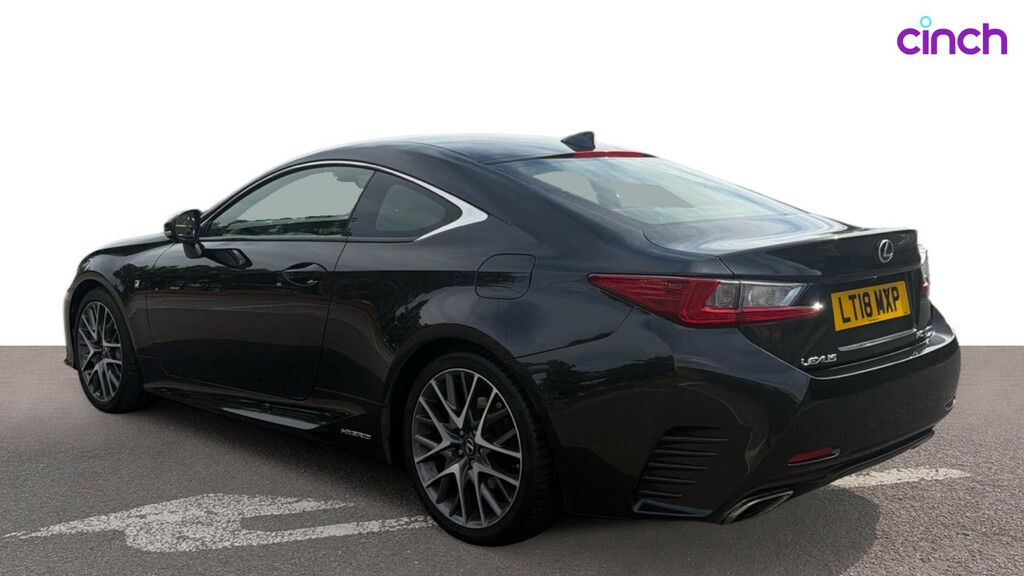 Lexus RC 300H F Sport Lss Plus White #5