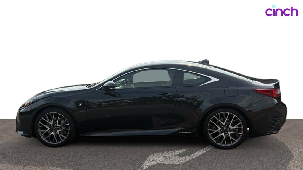 Lexus RC 300H F Sport Lss Plus White #6