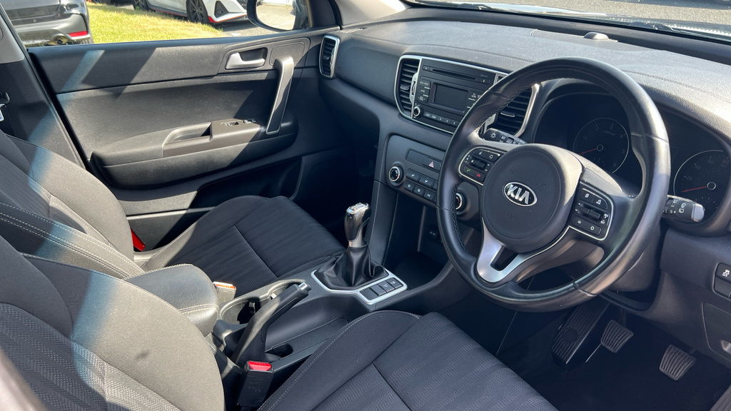 Kia Sportage 1.6 Crdi Gt-line Isg Silver #9