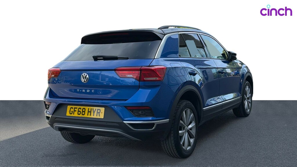 Volkswagen T-Roc 1.5 Tsi Evo Sel White #3