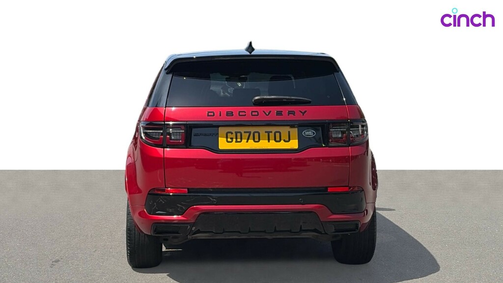Land Rover Discovery Sport R-dynamic Hse Red #4