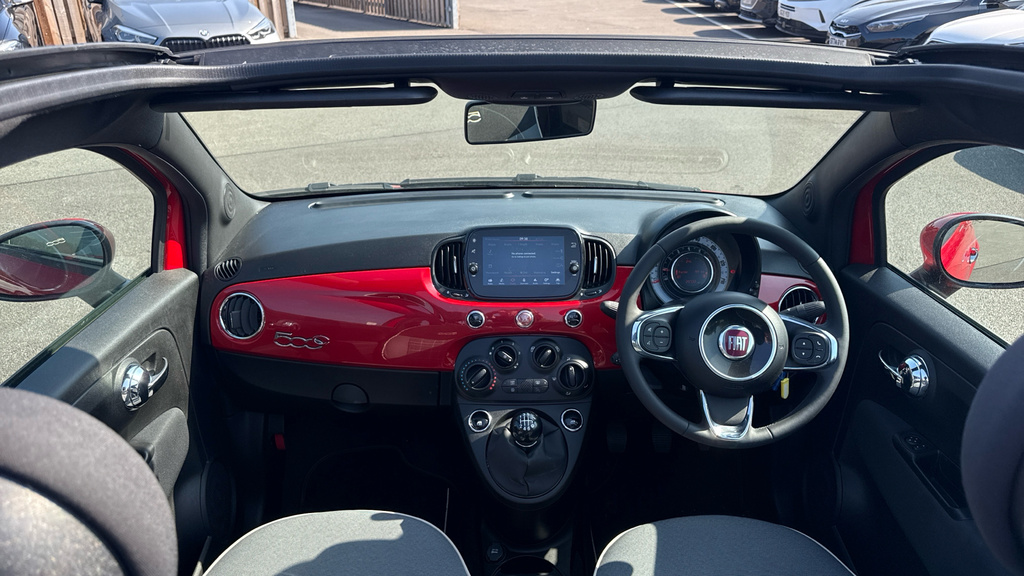 Fiat 500C Dolcevita Mhev White #12