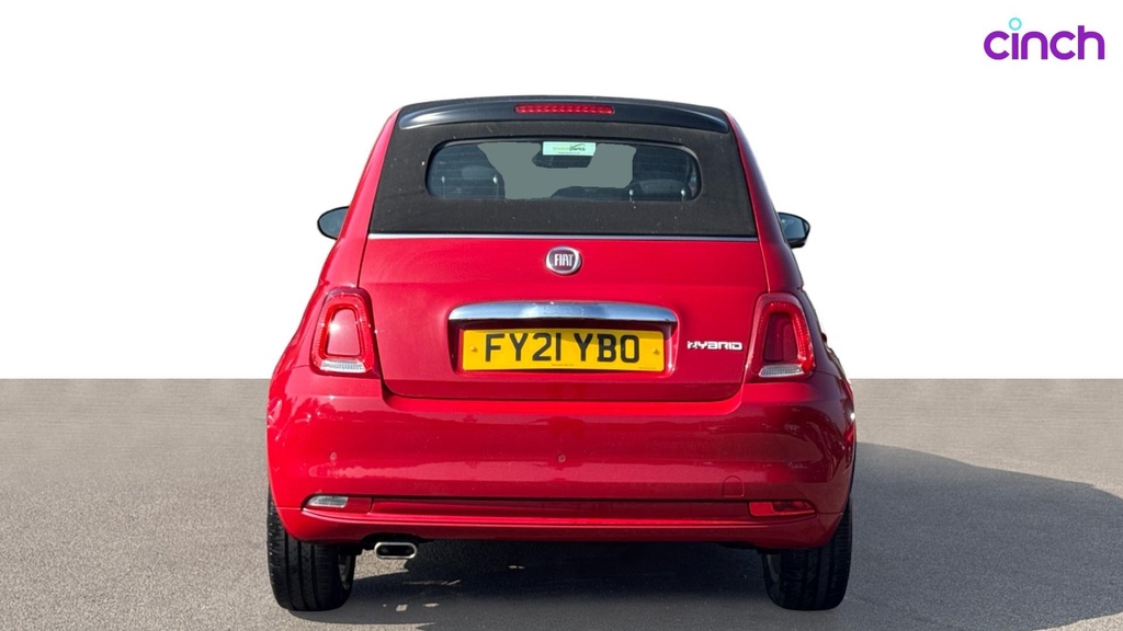 Fiat 500C Dolcevita Mhev White #5