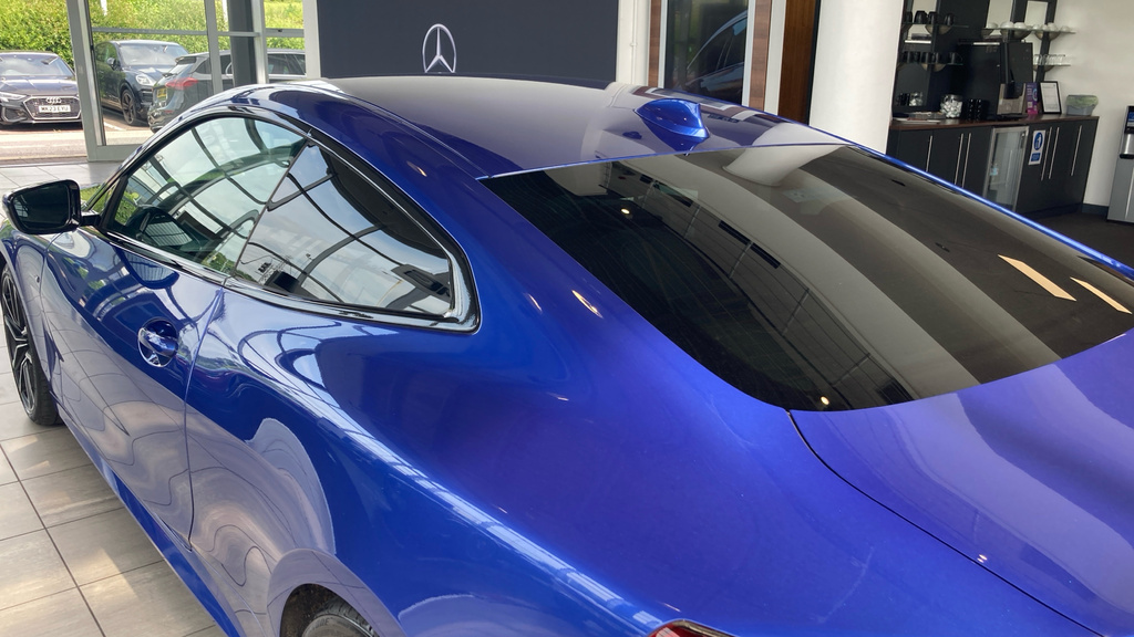 BMW 4 Series 420I M Sport Step 2022 Blue #29