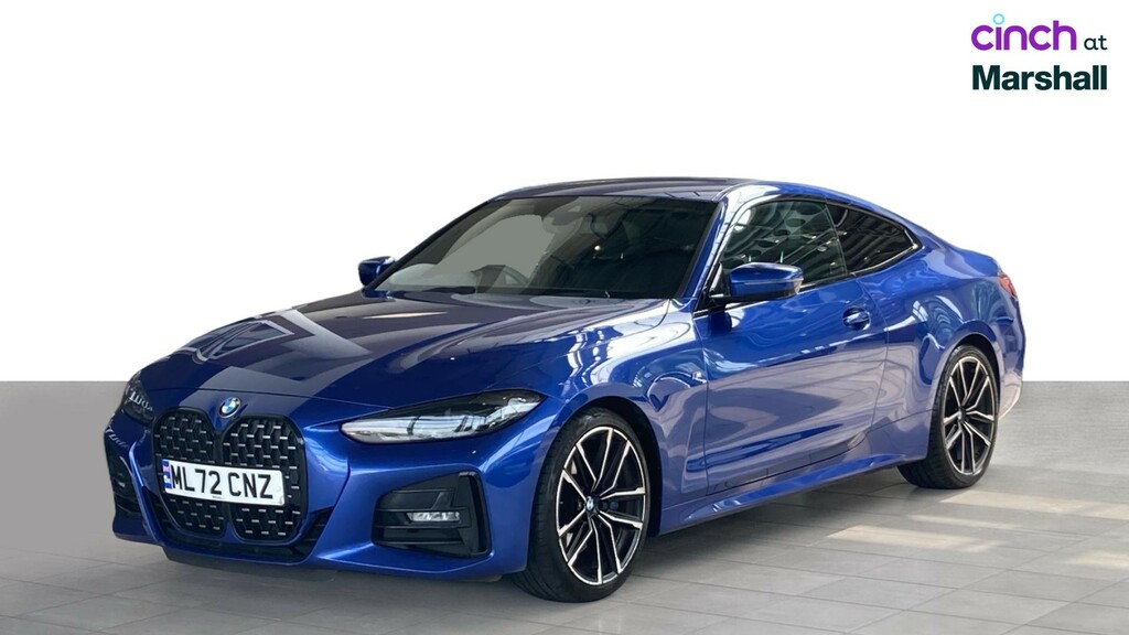 BMW 4 Series 420I M Sport Step 2022 Blue #7