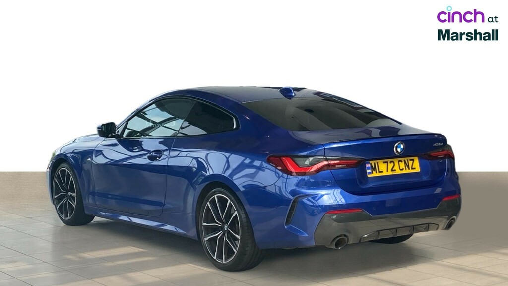 BMW 4 Series 420I M Sport Step 2022 Blue #5