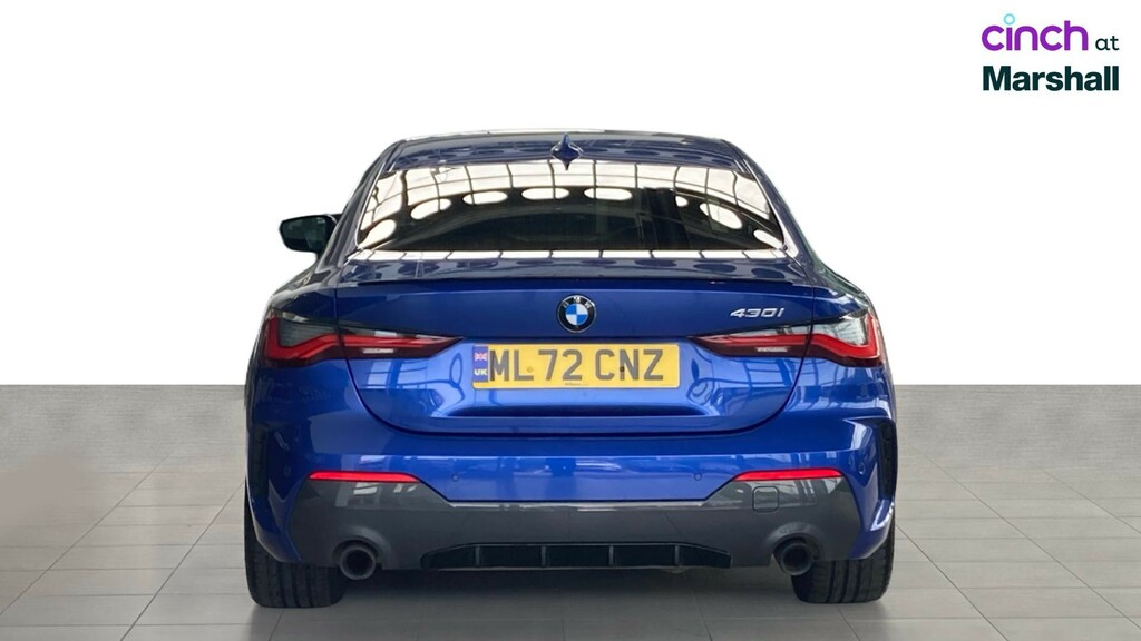 BMW 4 Series 420I M Sport Step 2022 Blue #4
