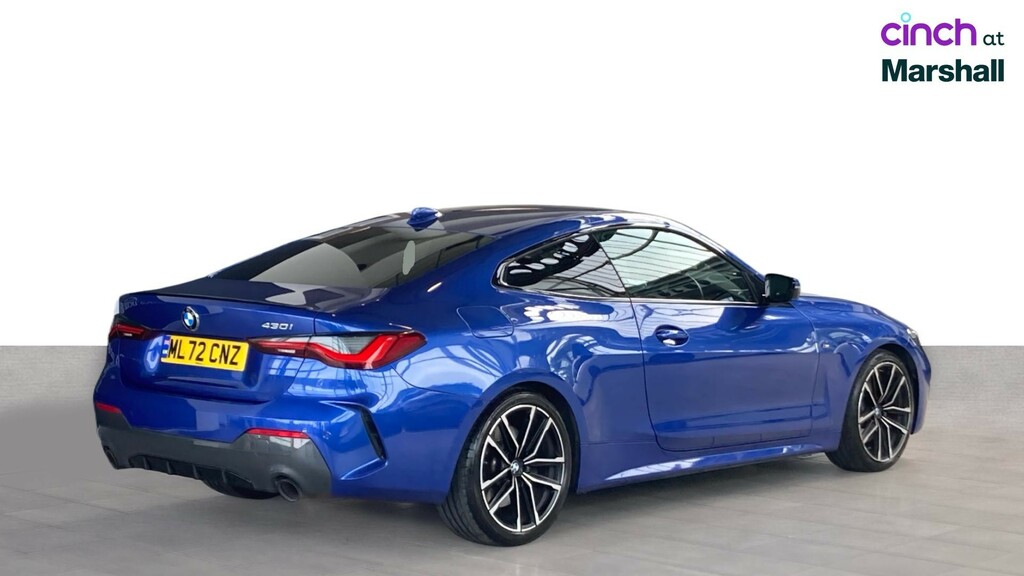 BMW 4 Series 420I M Sport Step 2022 Blue #3