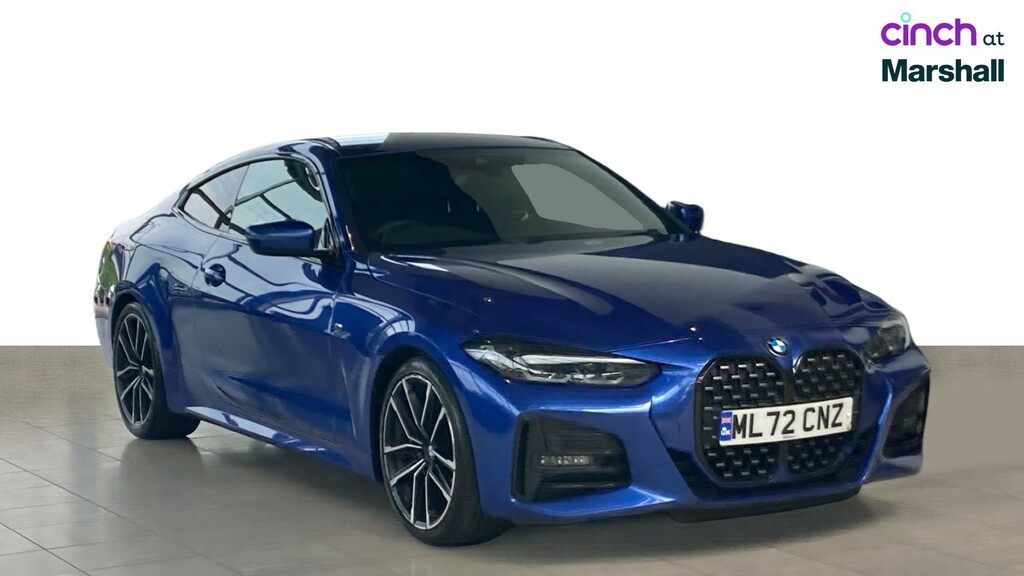 BMW 4 Series 420I M Sport Step 2022 Blue #1