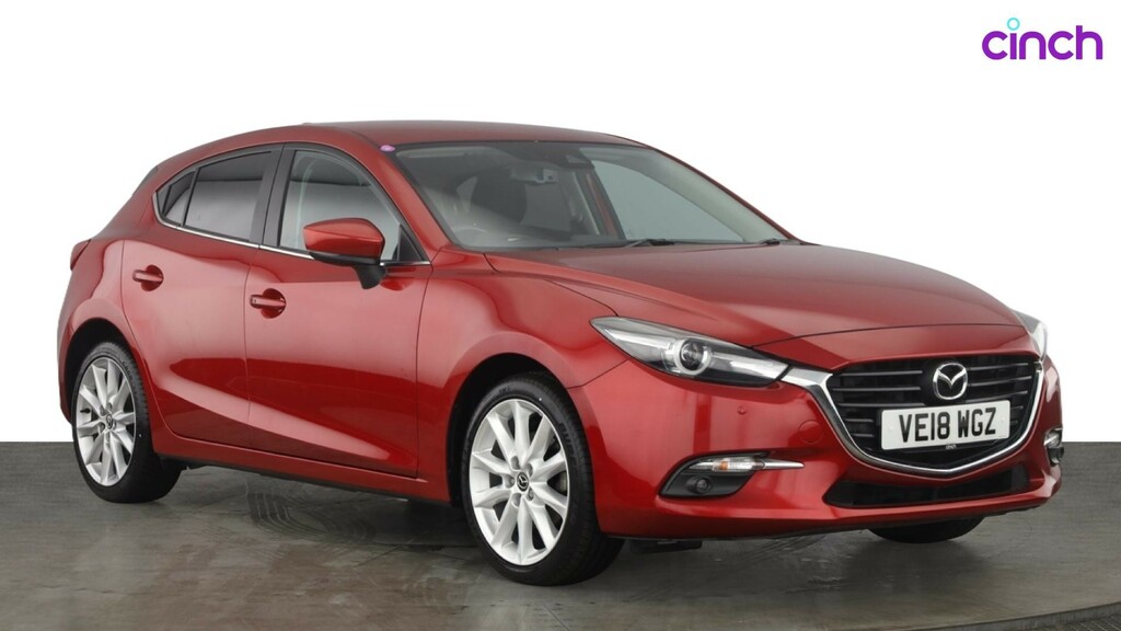 Mazda 3 2.0 Skyactiv-g Sport Black Euro 6 Ss White #1