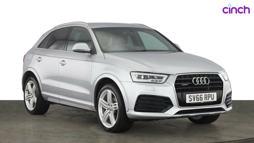 Audi Q3 2016 2.0 Tdi S Line Plus Suv S Tronic Q Black #1