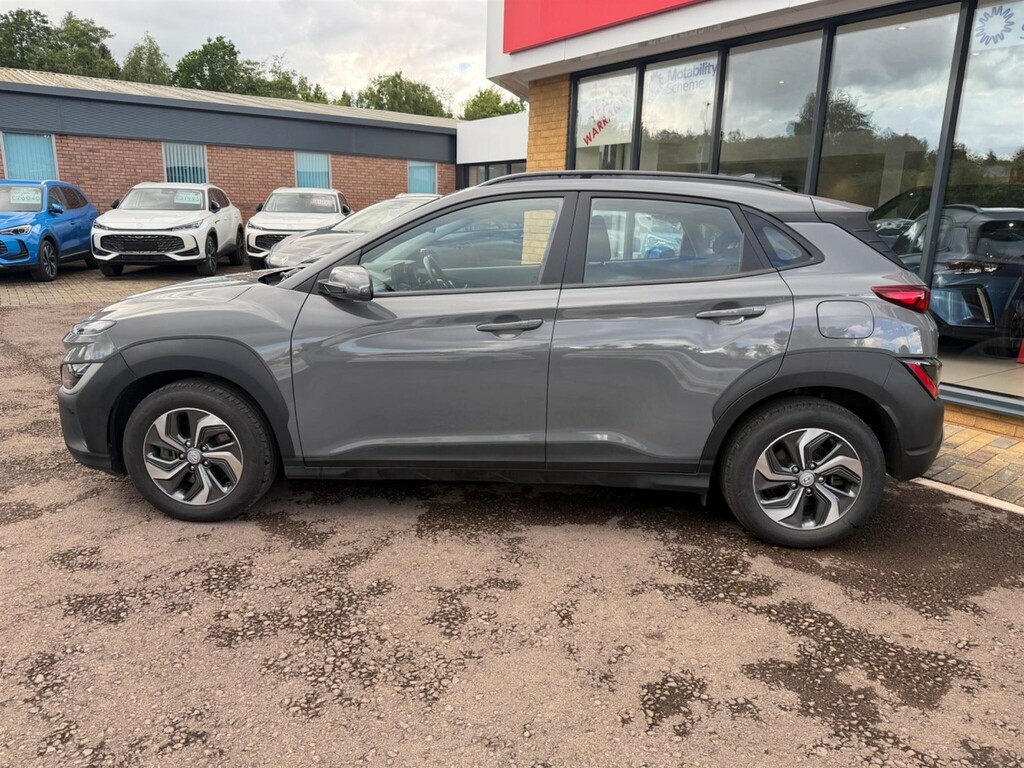 Hyundai Kona 1.6 H-gdi Se Connect Dct Euro 6 Ss YM72VZE Grey #2