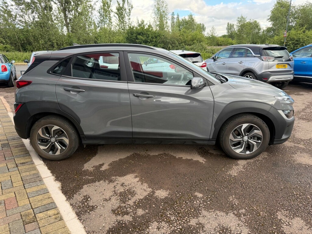 Hyundai Kona 1.6 H-gdi Se Connect Dct Euro 6 Ss YM72VZE Grey #6