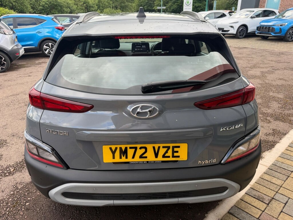 Hyundai Kona 1.6 H-gdi Se Connect Dct Euro 6 Ss YM72VZE Grey #4