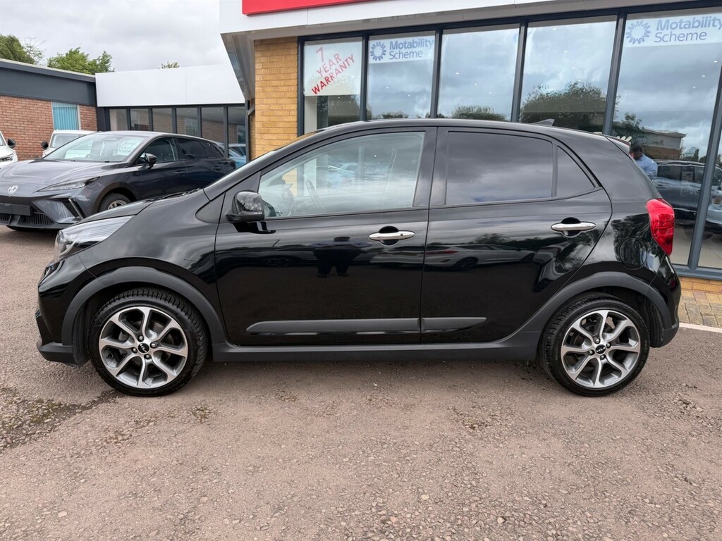 Kia Picanto 1.0 Dpi X-line S Amt Euro 6 Ss WO73AXV Black #2
