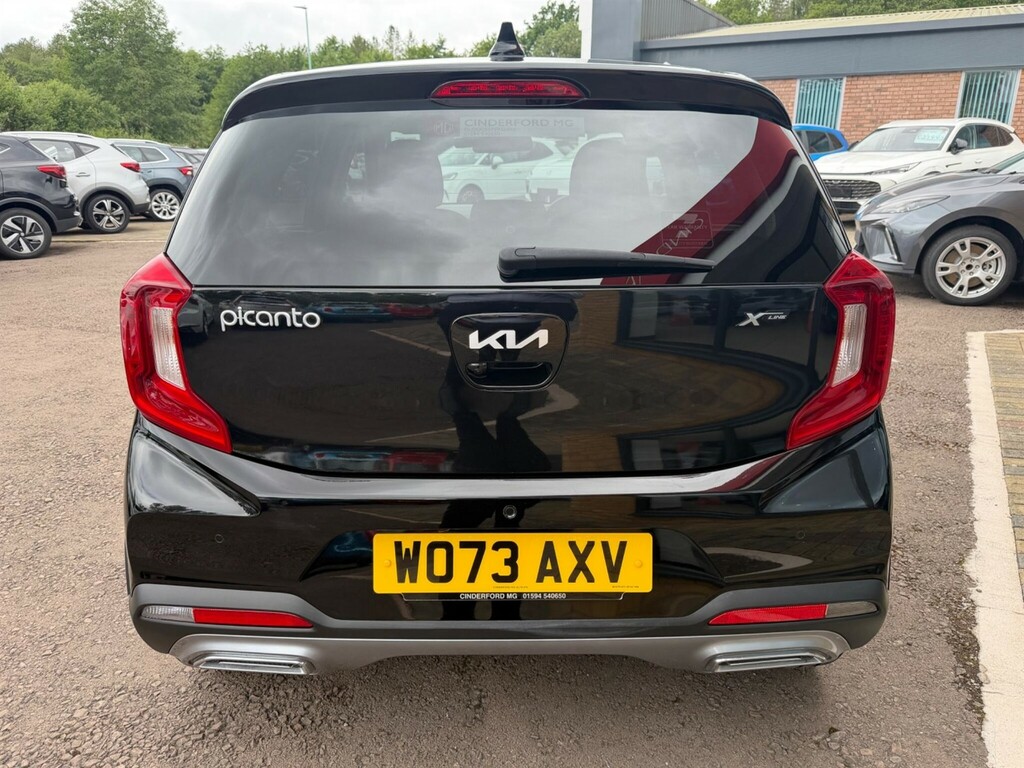 Kia Picanto 1.0 Dpi X-line S Amt Euro 6 Ss WO73AXV Black #4