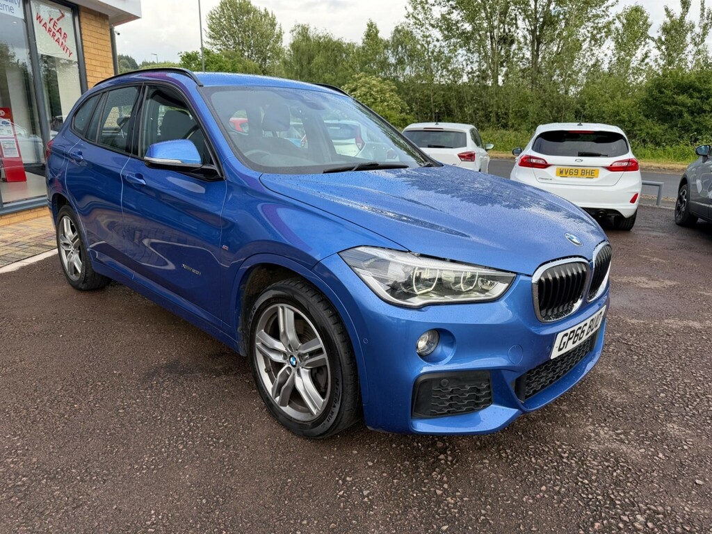 BMW X1 Xdrive18d Xline White #7