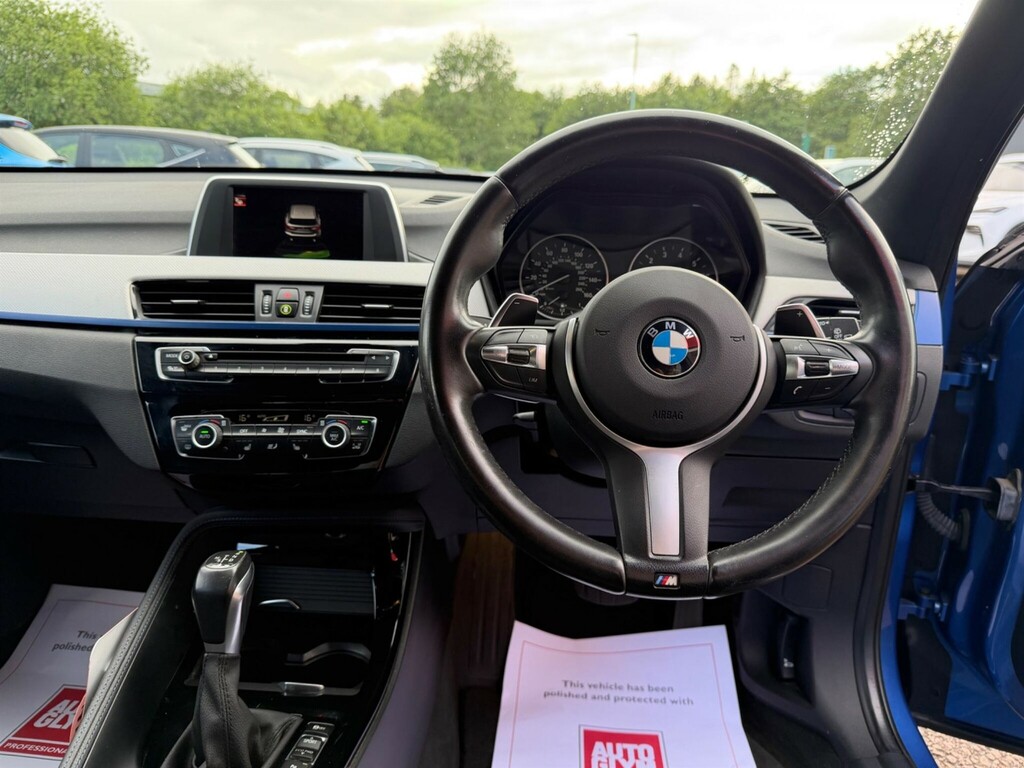 BMW X1 Xdrive18d Xline White #11