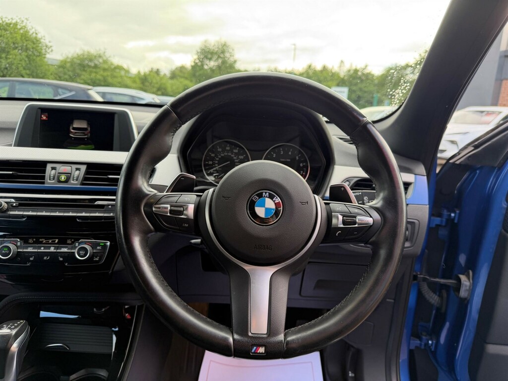 BMW X1 Xdrive18d Xline White #12