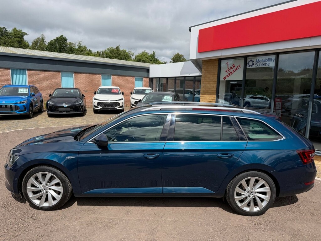 Skoda Superb 2.0 Tsi Laurin Klement Dsg 4Wd Euro 6 Ss Blue #4