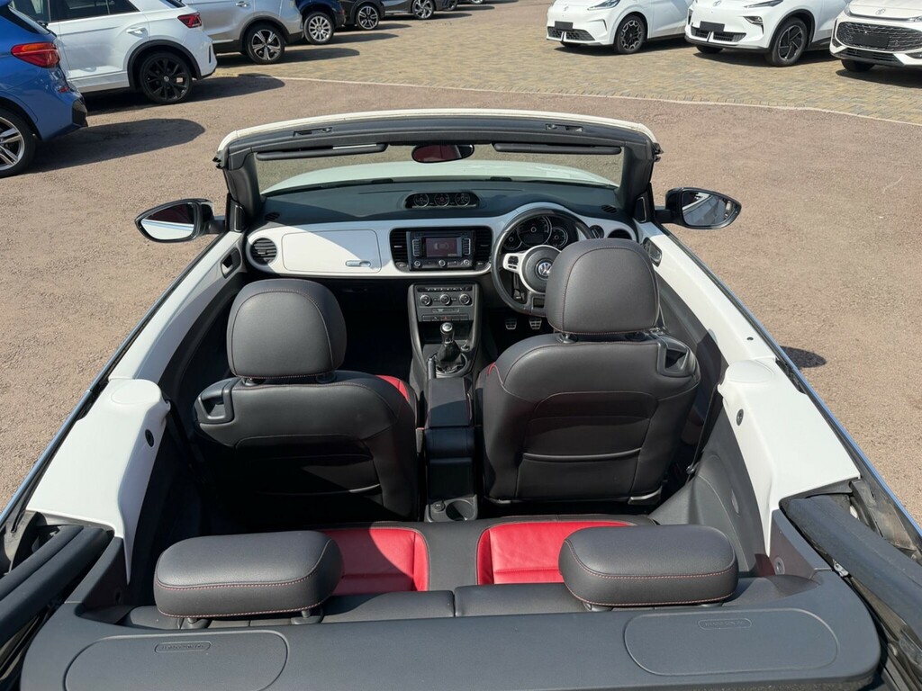 Volkswagen Beetle Hatchback White #13