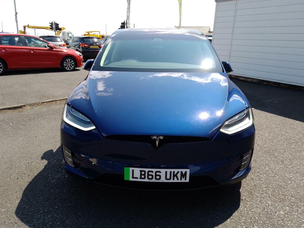 Tesla Model X 90D Dual Motor 4Wde Blue #4
