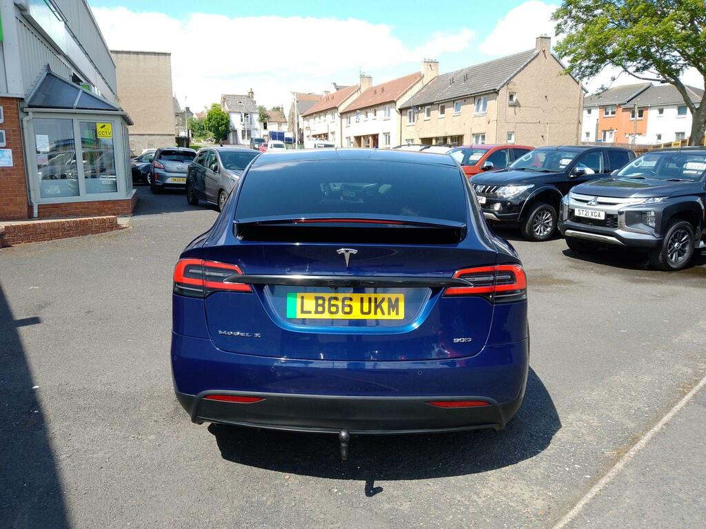 Tesla Model X 90D Dual Motor 4Wde Blue #6