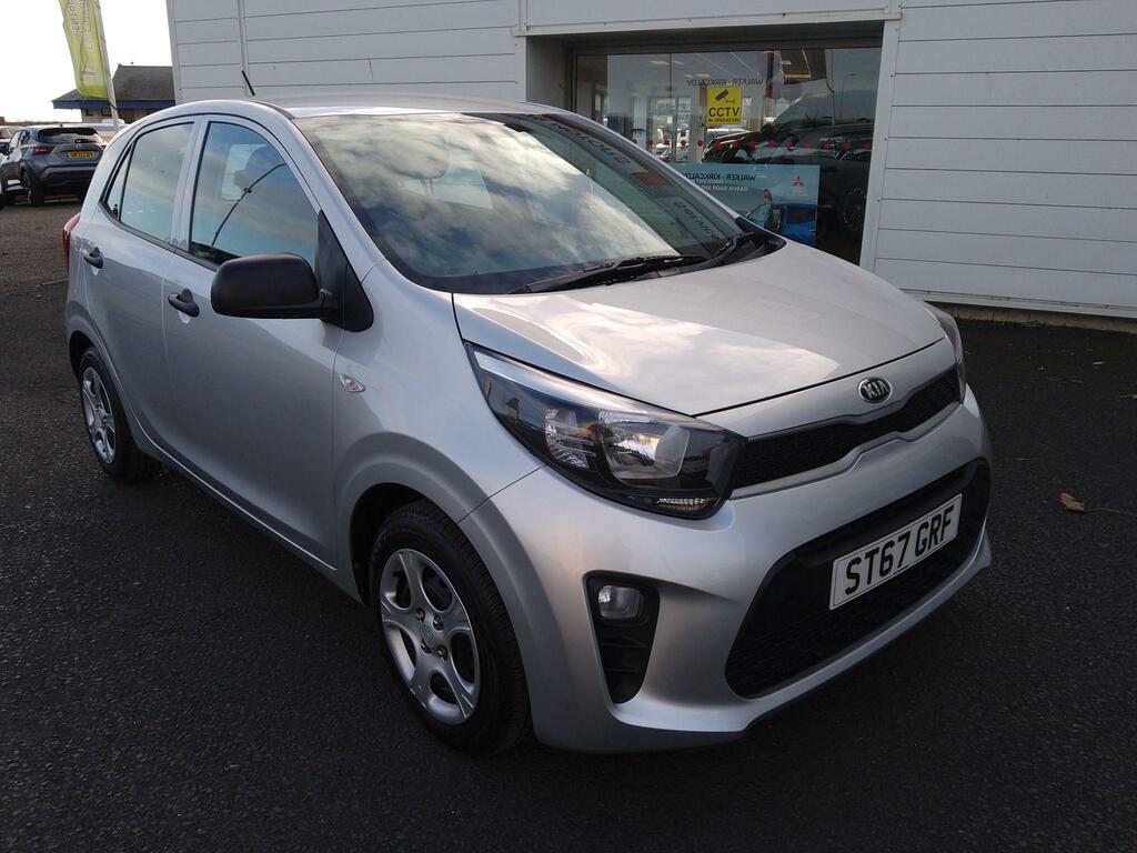 Kia Picanto 1.0 1 Euro 6 ST67GRF Silver #2
