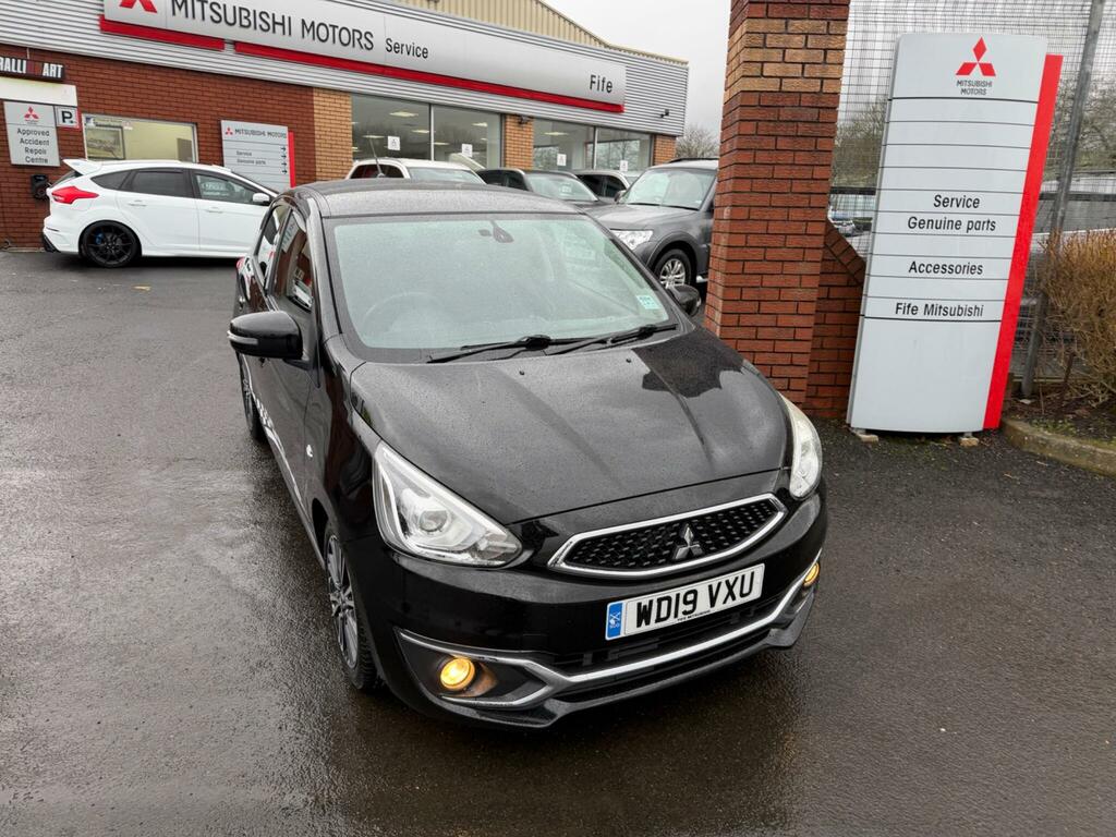 Mitsubishi Mirage 1.2 4 Euro 6 Ss WD19VXU Black #4