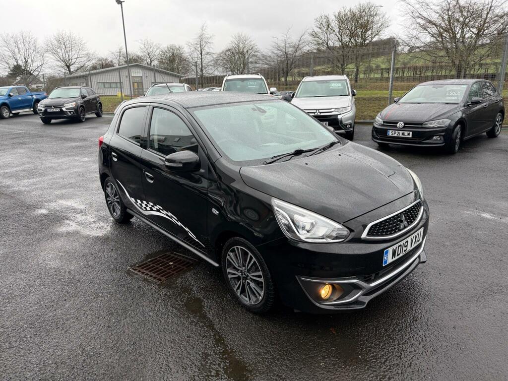 Mitsubishi Mirage 1.2 4 Euro 6 Ss WD19VXU Black #5