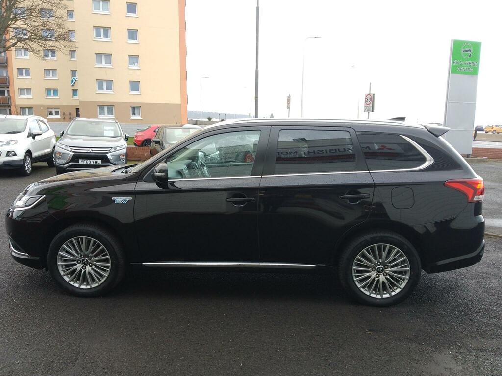 Mitsubishi Outlander 2.4H Twinmotor 13.8Kwh Design Cvt 4Wd Euro 6 Ss FX70TZS Black #6