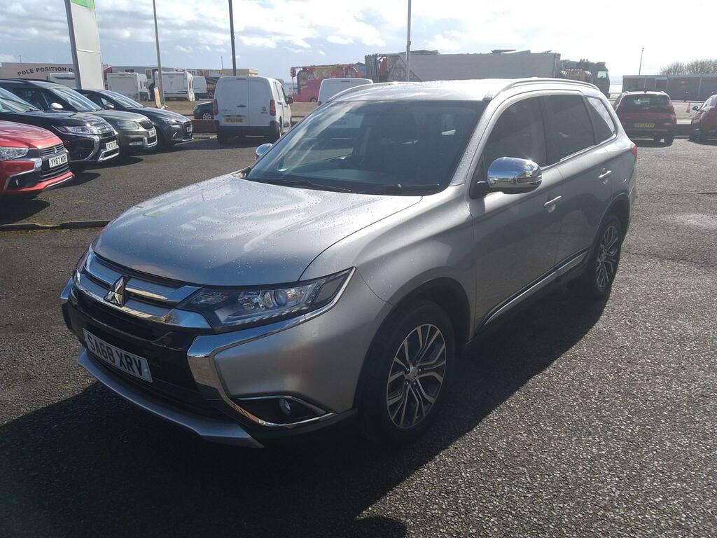 Mitsubishi Outlander 2.2 Di-d 3 4Wd Euro 6 Ss Silver #2