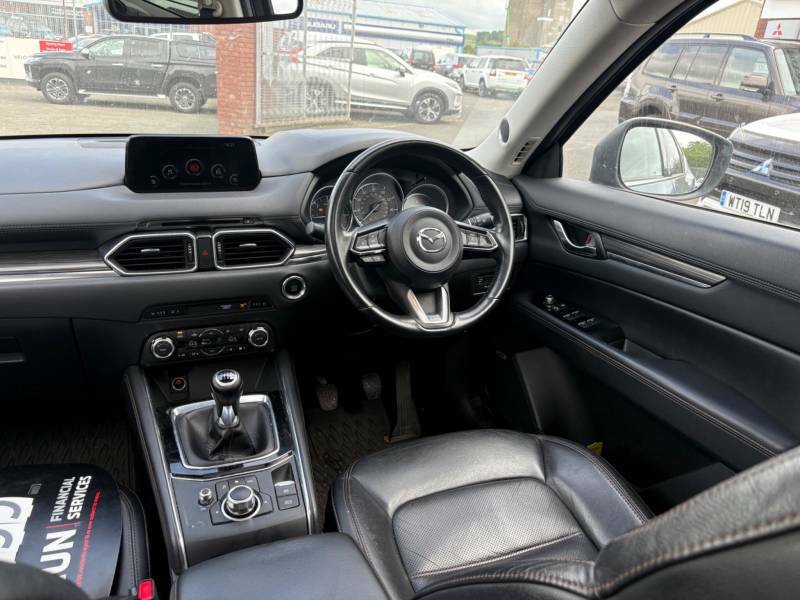 Mazda CX-5 2.2D 175 Sport Nav Awd - 2018 18 YK18EUX Blue #2