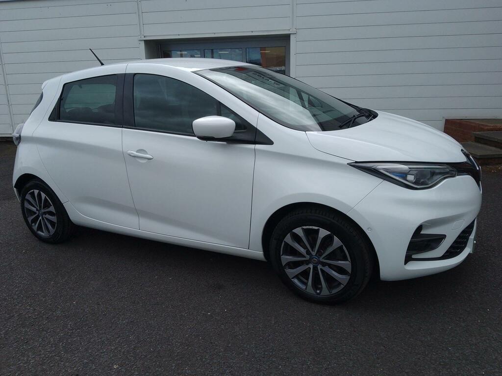 Renault Zoe R135 52Kwh Gt Line I, Rapid Charge EJ21HXM White