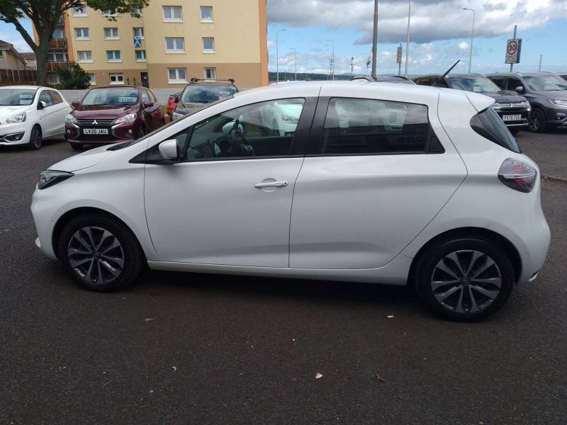Renault Zoe 100Kw I Gt Line R135 50Kwh Rapid Charge White #6