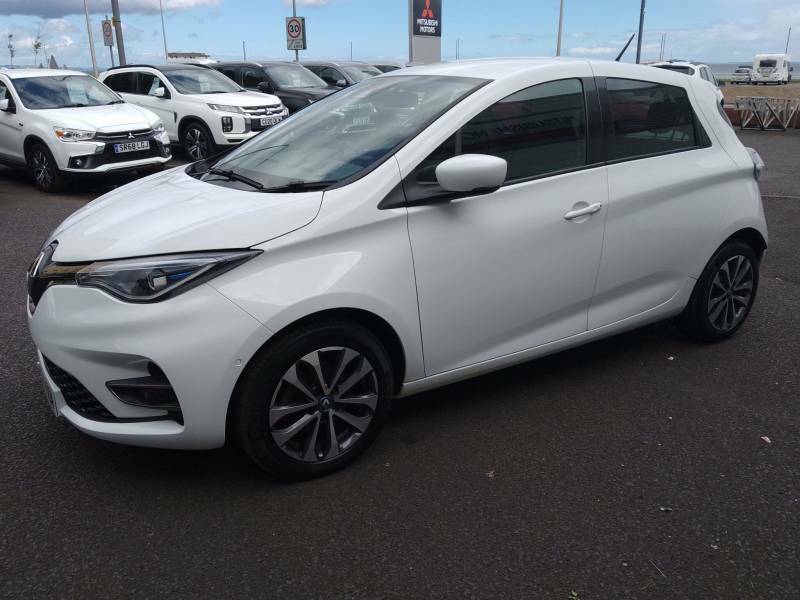 Renault Zoe 100Kw I Gt Line R135 50Kwh Rapid Charge White #3
