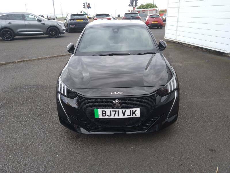 Peugeot e-208 100Kw Gt 50Kwh Black #4